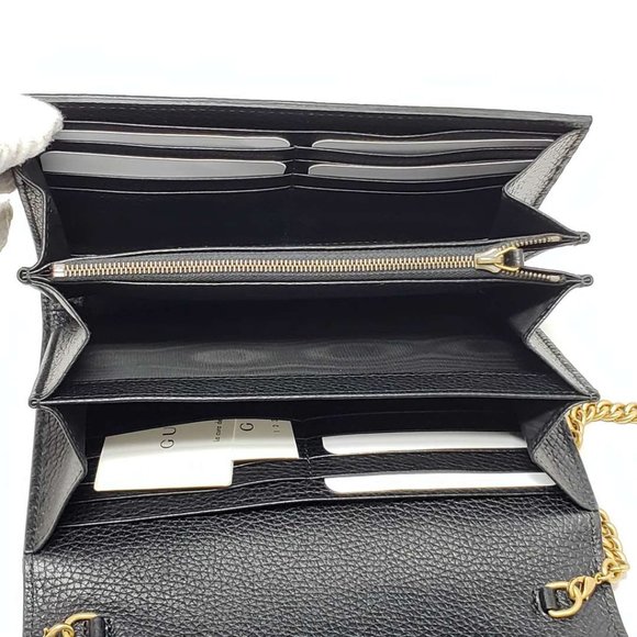 Gucci Marmont GG Wallet on Chain Crossbody Bag - Picture 11 of 15